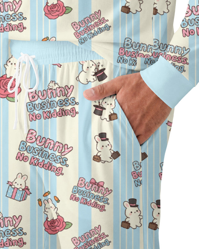Boss Bunny Bamboo Men Pajama Set