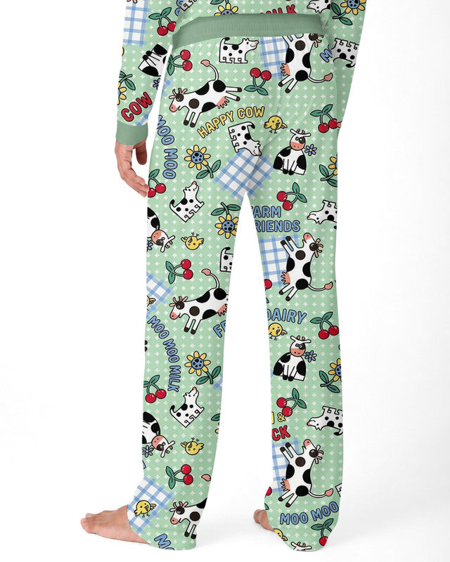 Moo Moo Chick Bamboo Men Pajama Set