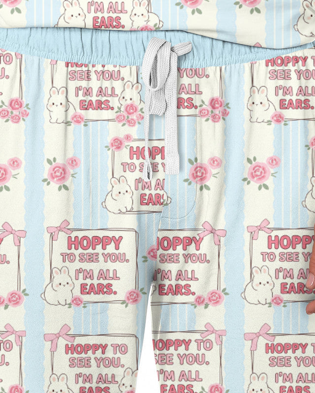 Hoppy To See You Bamboo Men Pajama Set