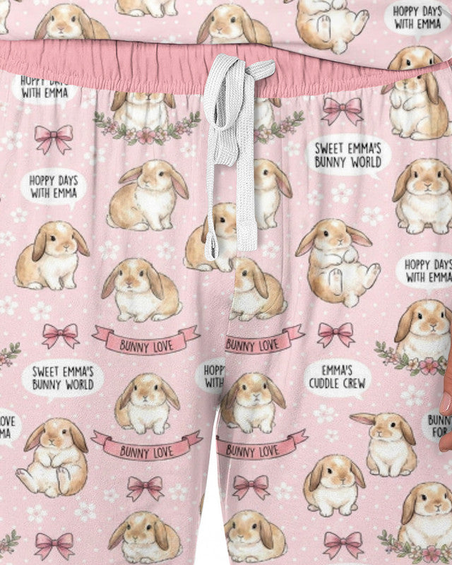Sweet Bunny Worlds Bamboo Men Pajama Set