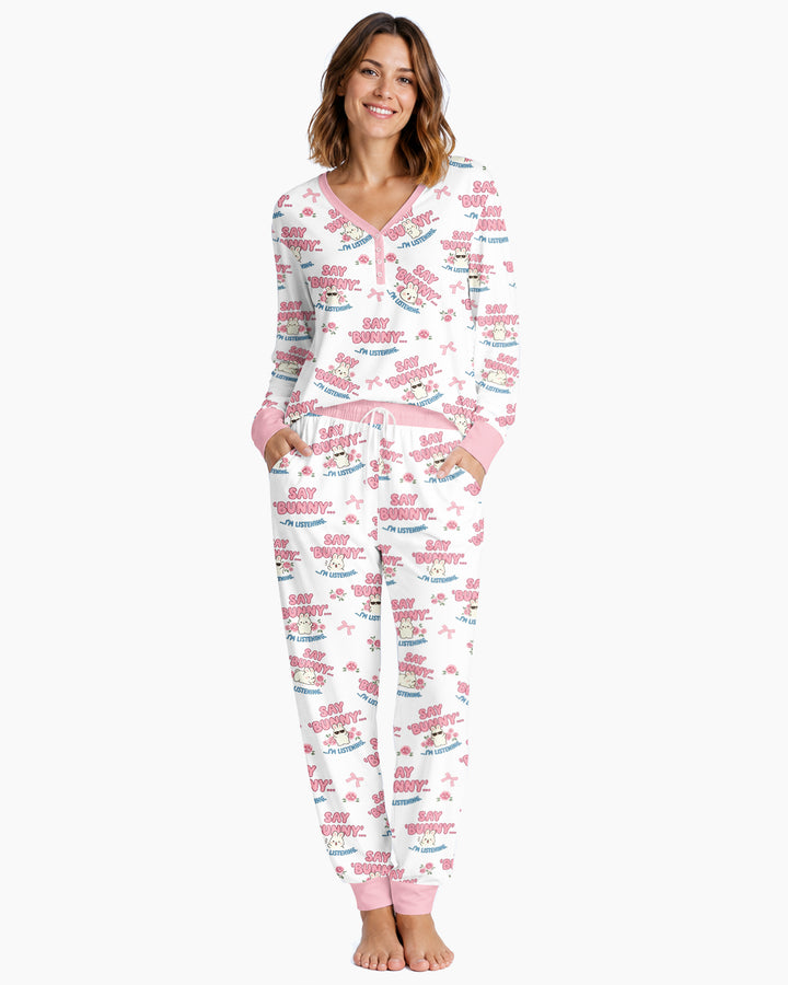 Bunny Radio Bamboo Women Pajama Set