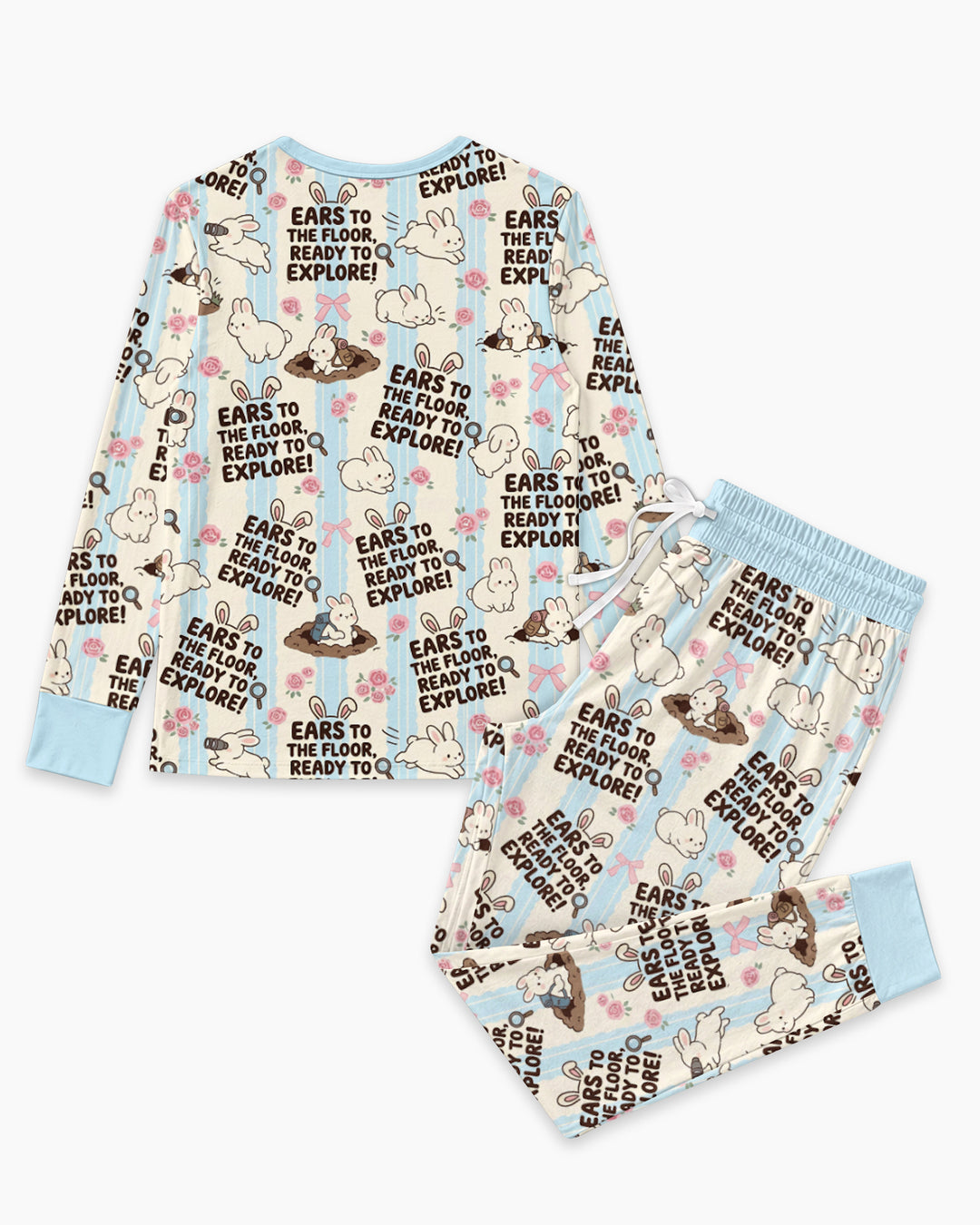 Ears To The Floor Bamboo Women Pajama Set
