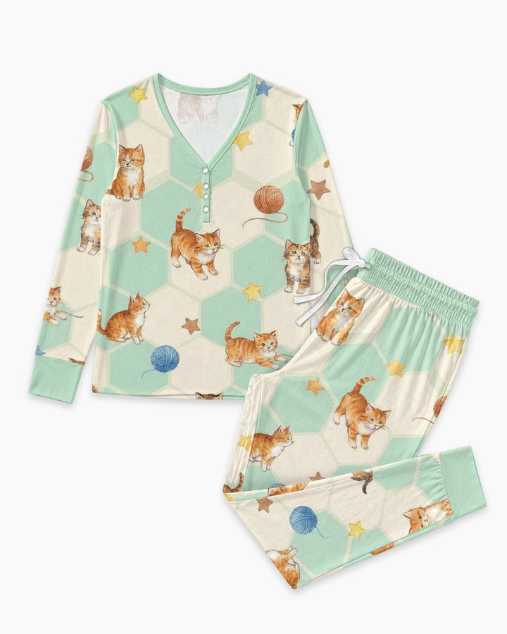 Guess Who Found The Yarn Bamboo Women Pajama Set