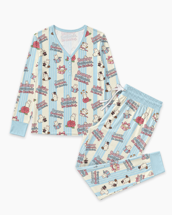 Boss Bunny Bamboo Women Pajama Set