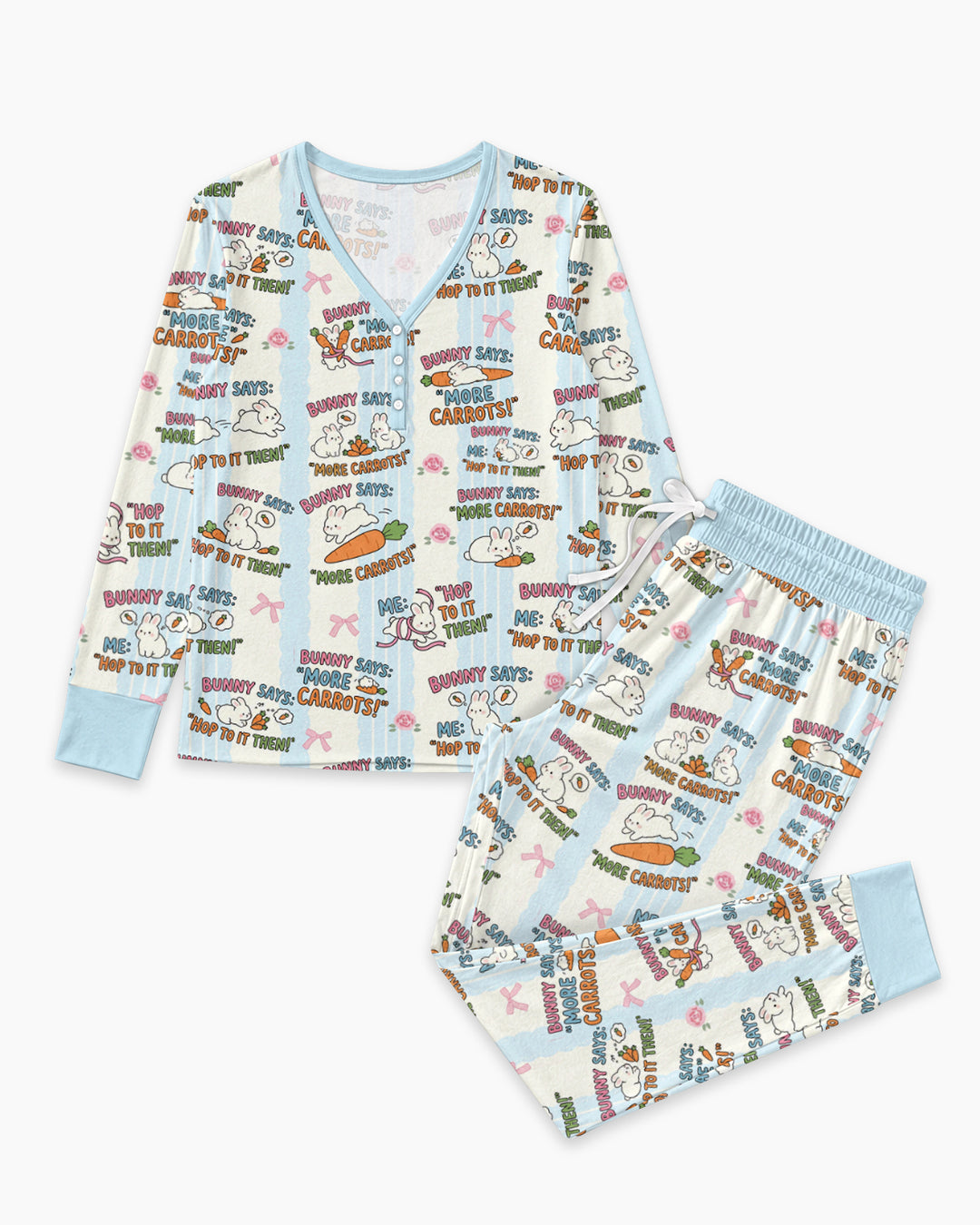 Hop To It Bamboo Women Pajama Set