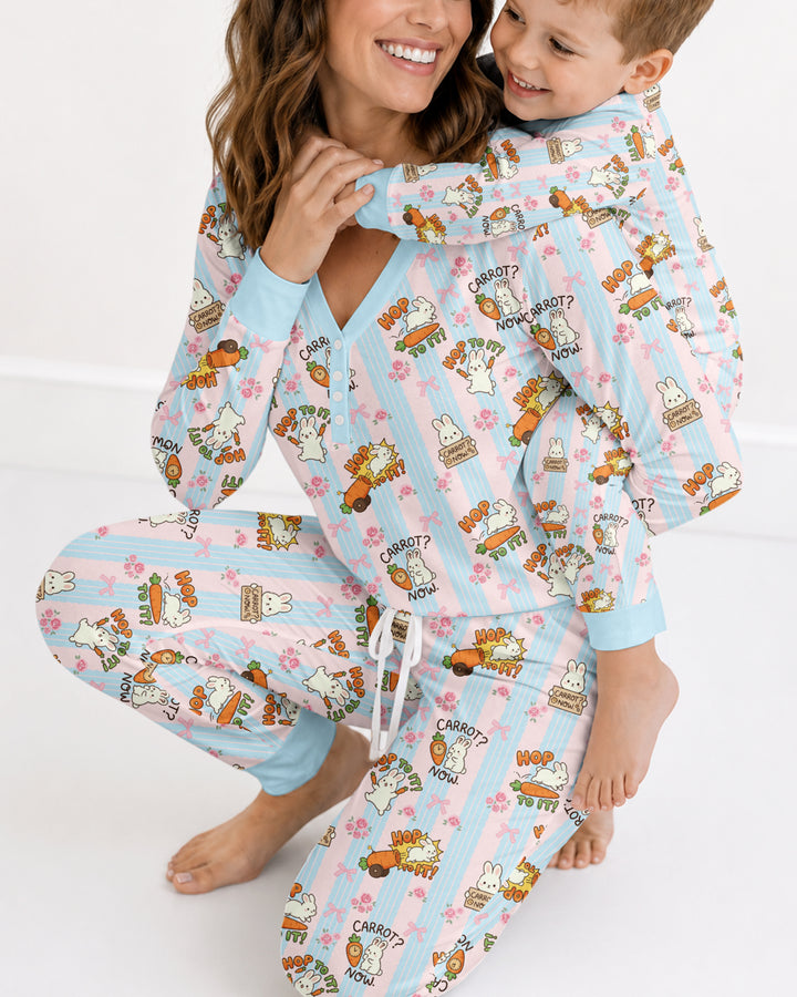 Carrot Rush Bamboo Women Pajama Set