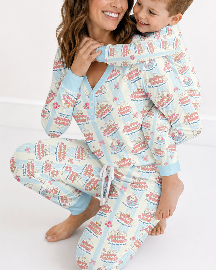 Hoppy Hour Bamboo Women Pajama Set