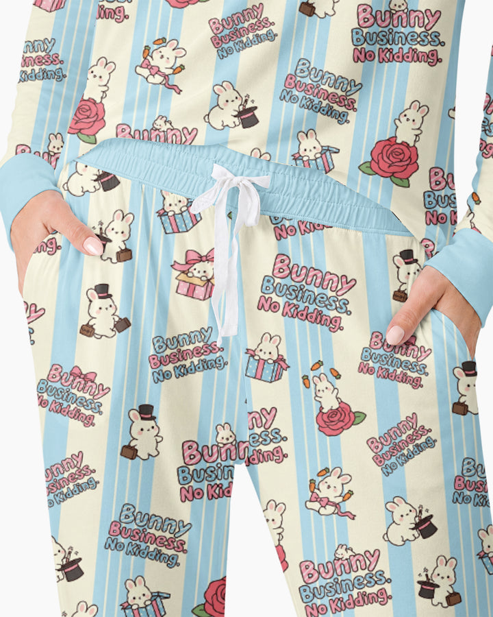 Boss Bunny Bamboo Women Pajama Set