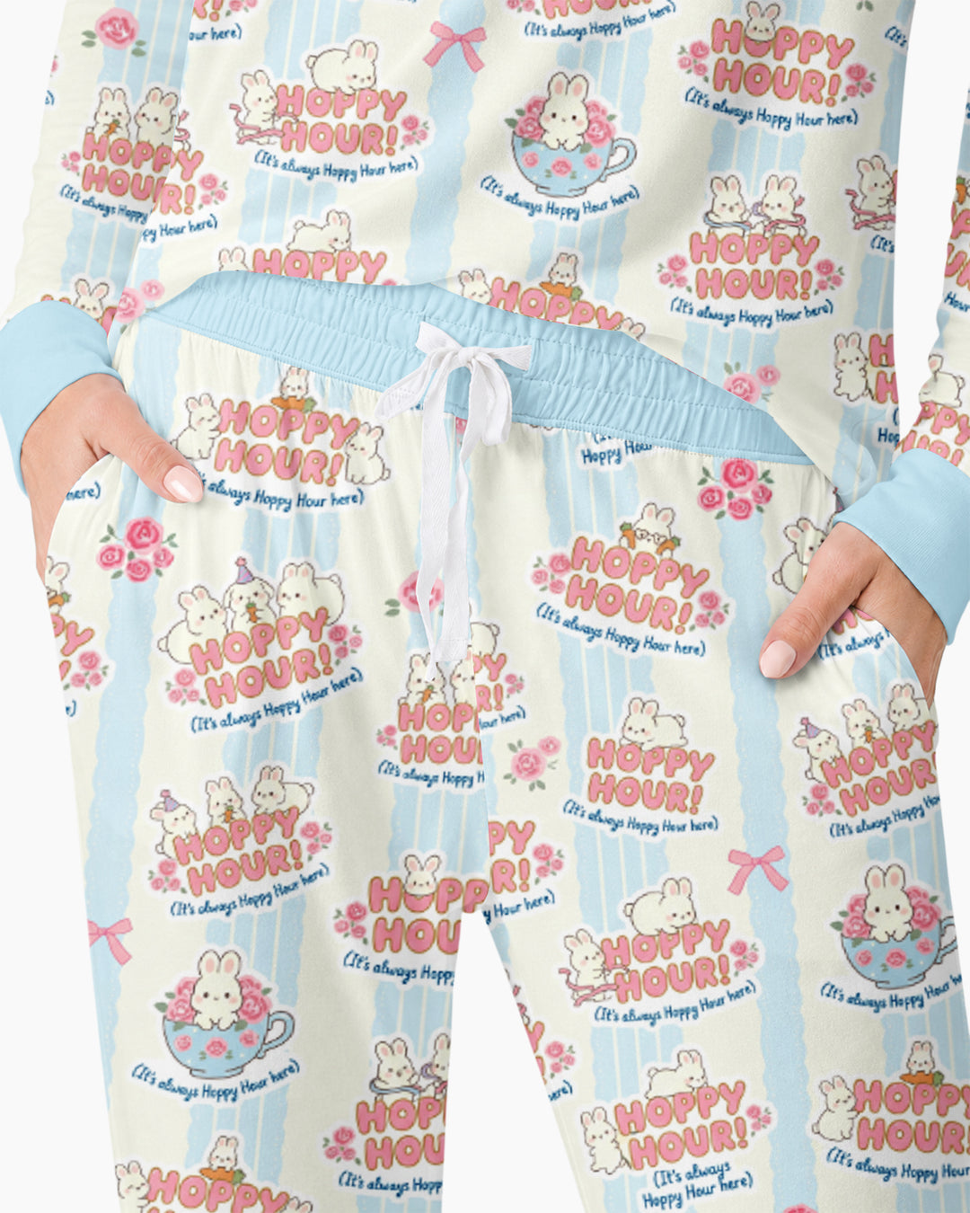 Hoppy Hour Bamboo Women Pajama Set