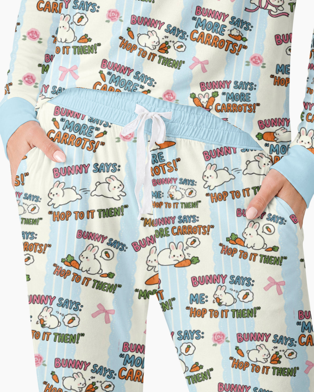 Hop To It Bamboo Women Pajama Set