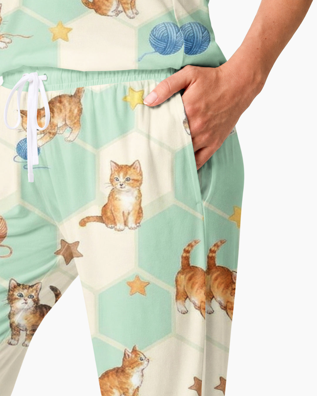 Guess Who Found The Yarn Bamboo Women Pajama Set