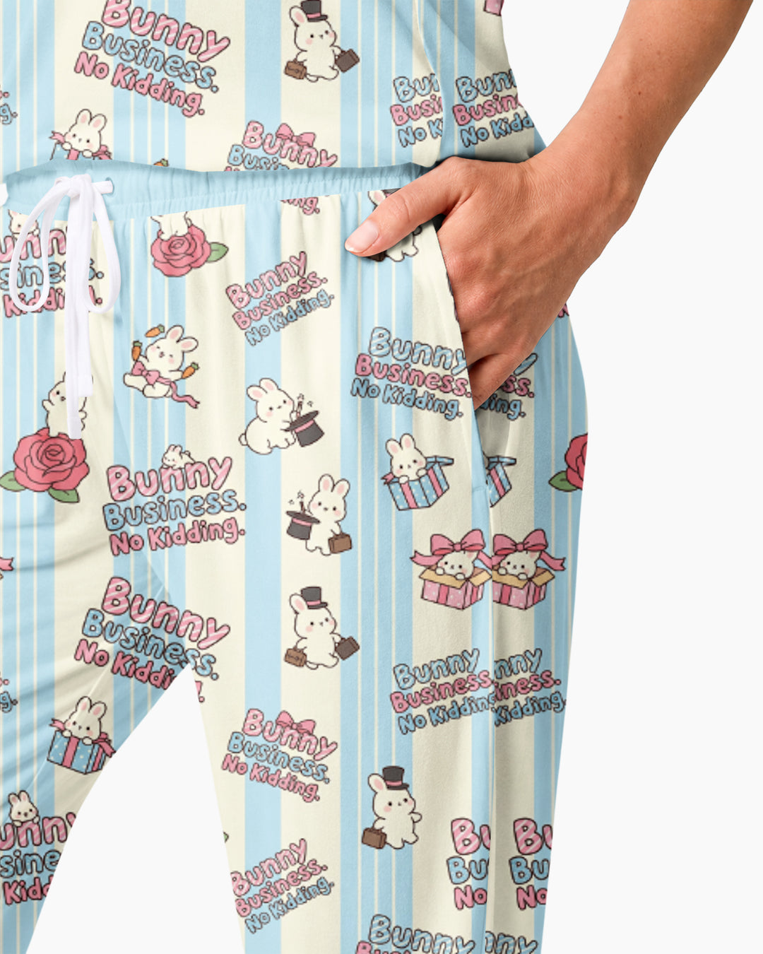 Boss Bunny Bamboo Women Pajama Set