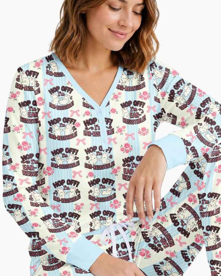 Bunny Besties Bamboo Women Pajama Set