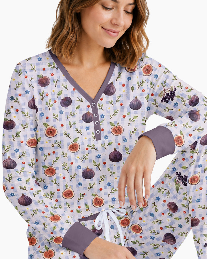 Cottage Sweet Fig Bamboo Women Pajama Set