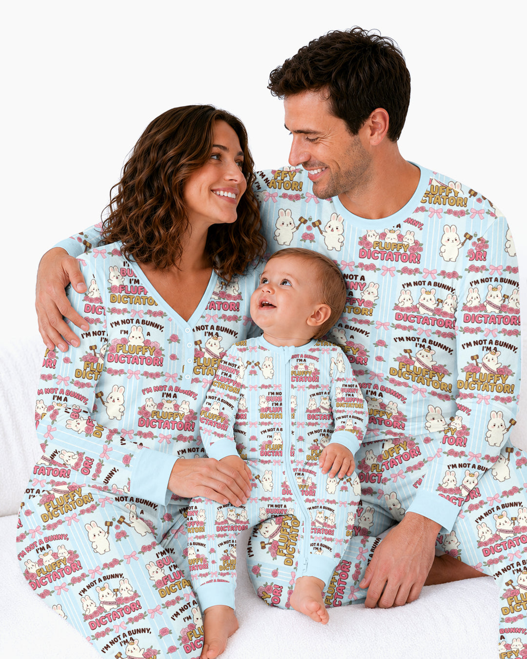 Bossy Bunny Bamboo Women Pajama Set