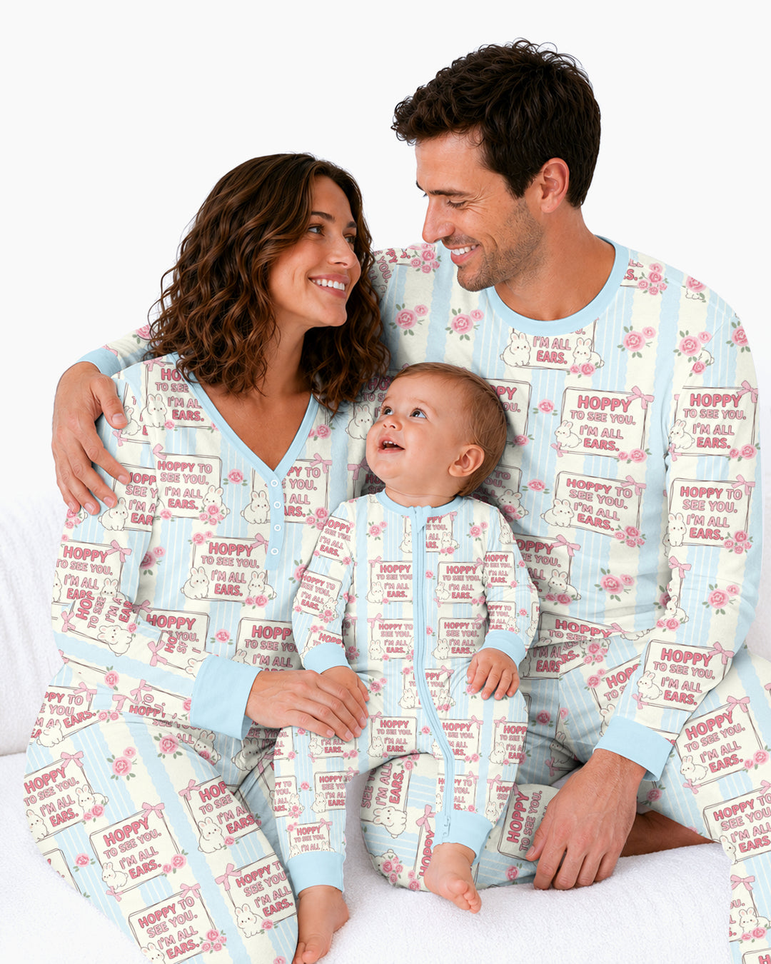 Hoppy To See You Bamboo Women Pajama Set