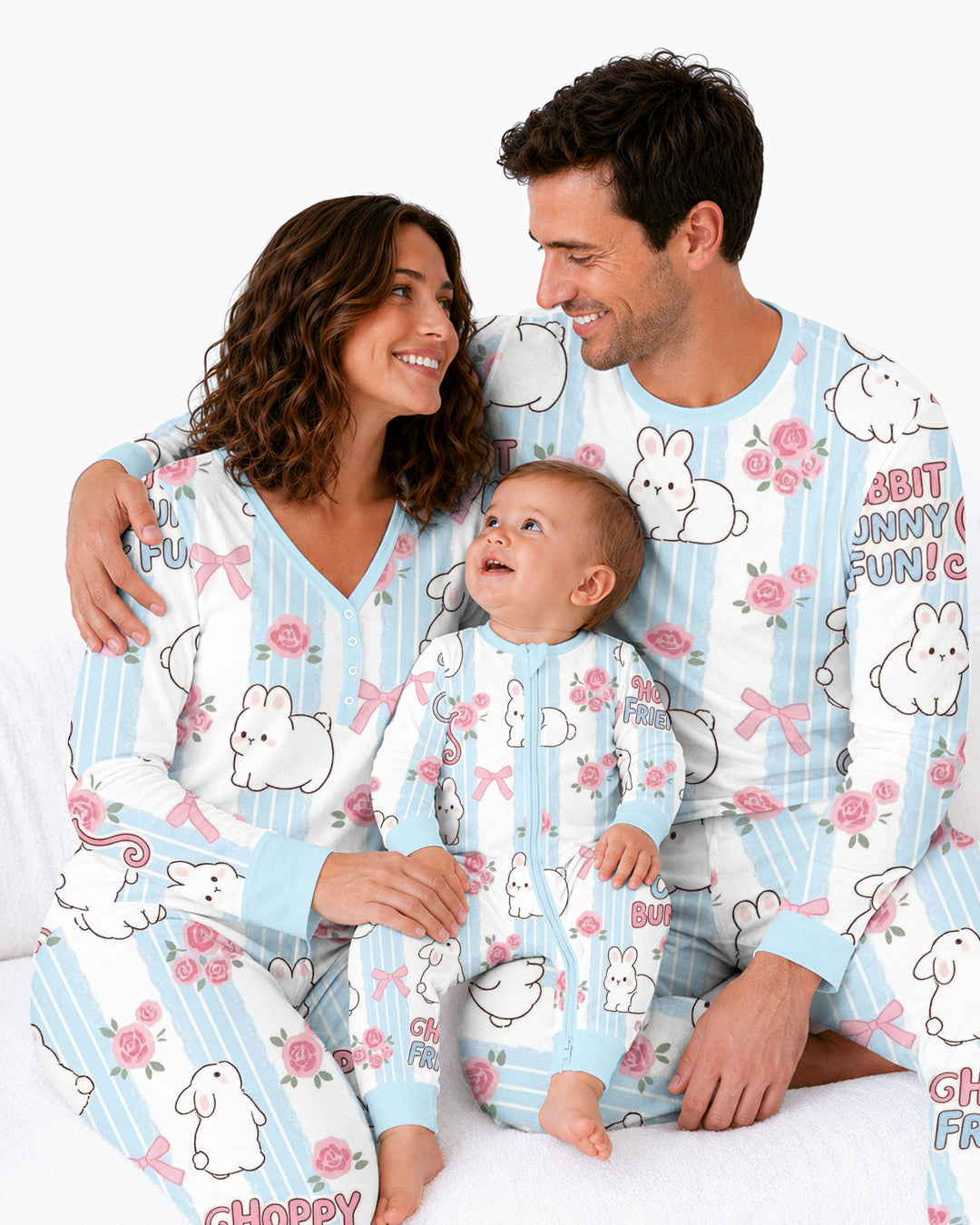 Hoppy Friends Bamboo Women Pajama Set