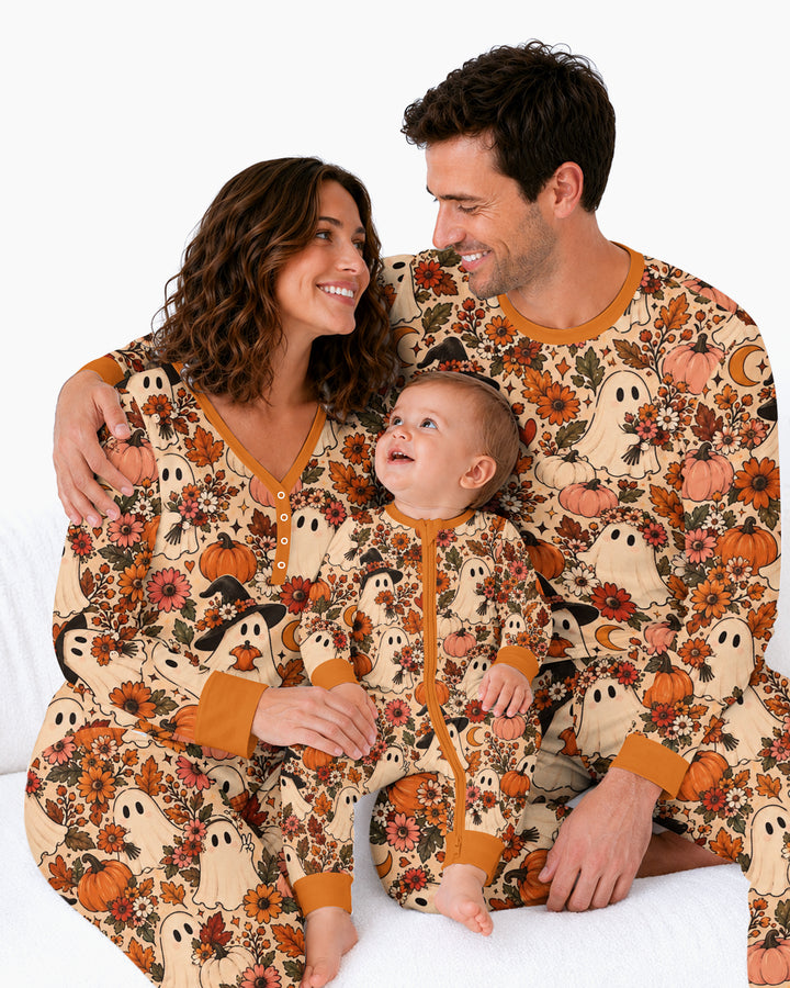 Guess Who Is A Romantic Ghost Bamboo Women Pajama Set