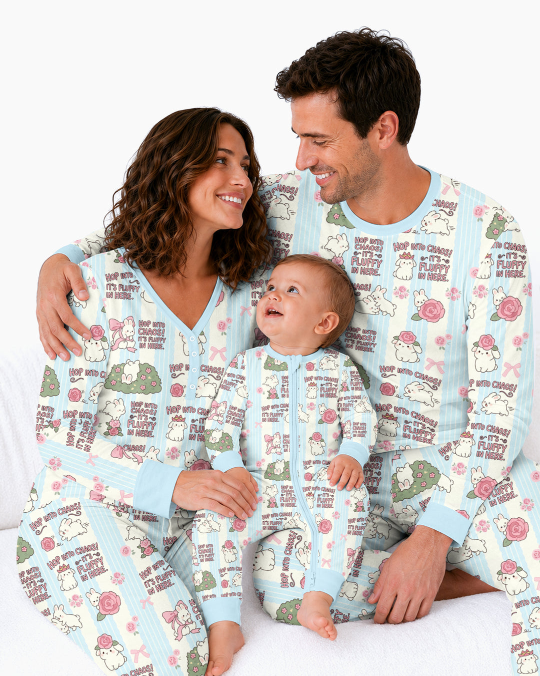 Hop Into Chaos Bamboo Women Pajama Set