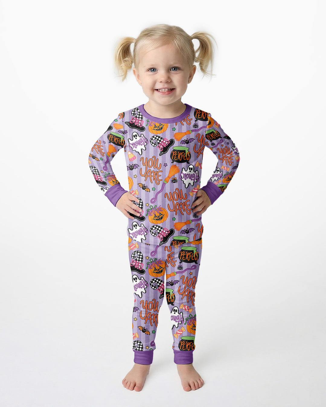 You Are Halloween Ver Bamboo Two Piece Long Sleeve Pajama Set
