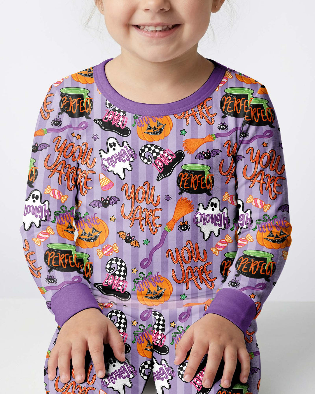 You Are Halloween Ver Bamboo Two Piece Long Sleeve Pajama Set