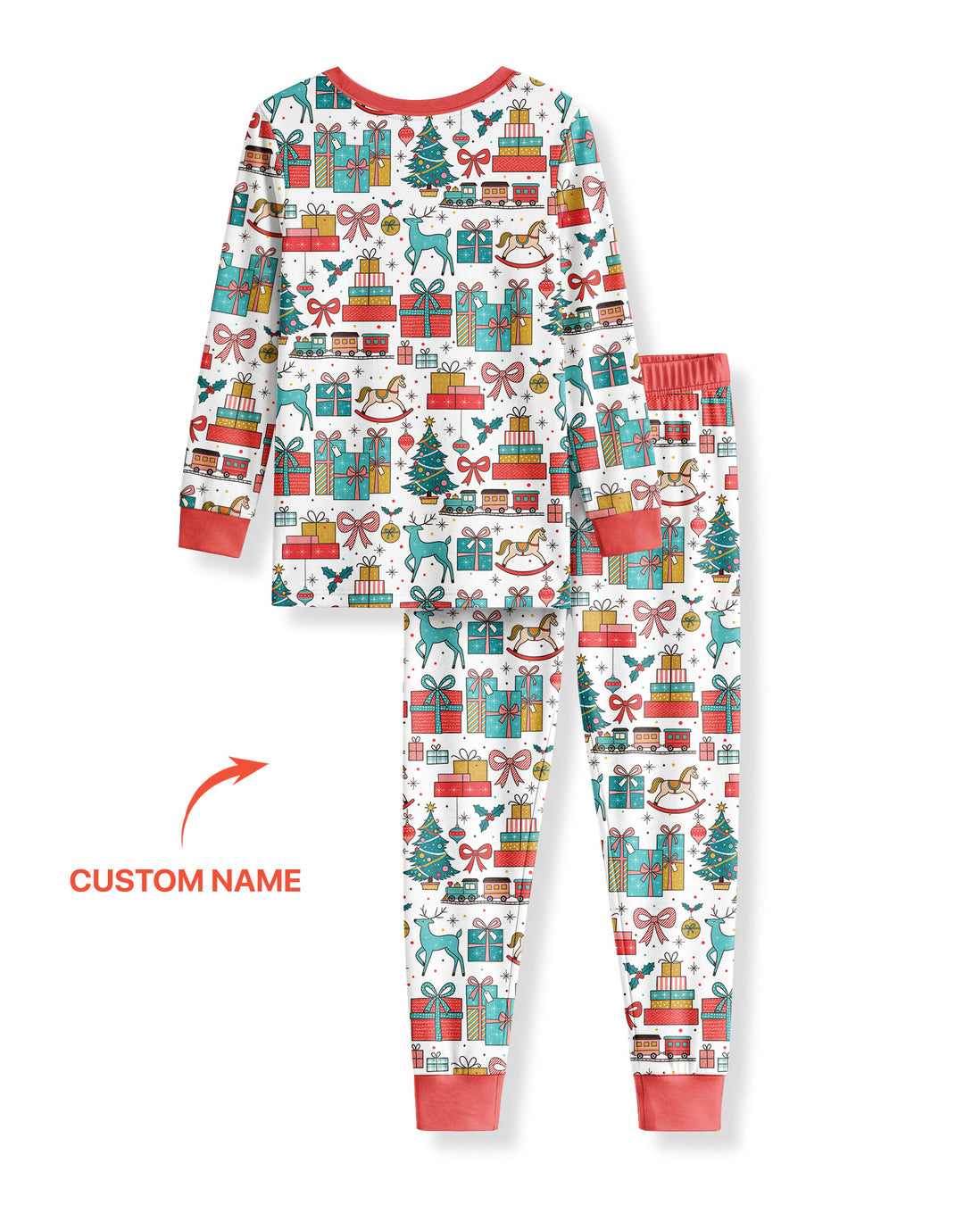 Santa’s Special Delivery Bamboo Two Piece Long Sleeve Pajama Set