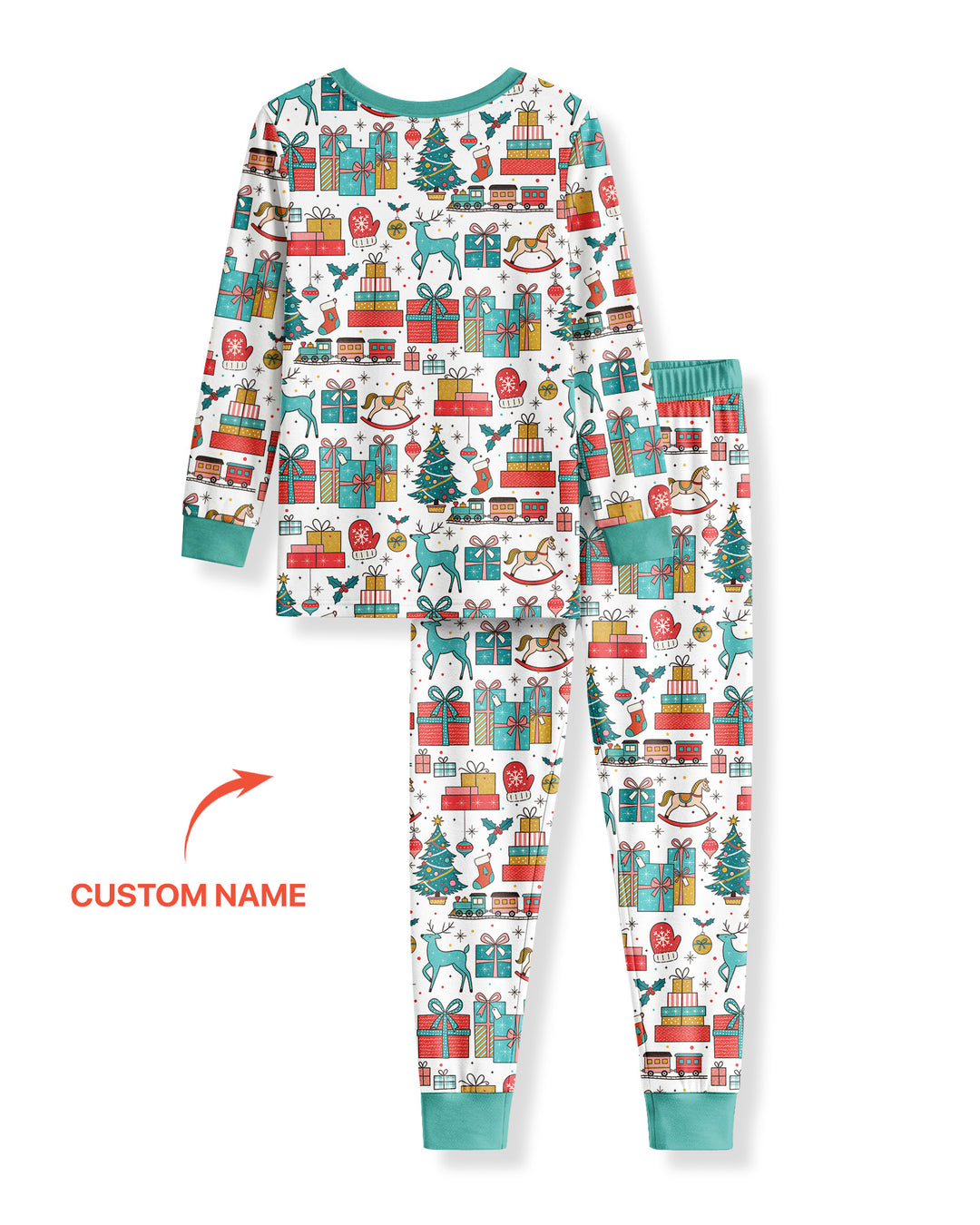 Santa’s Special Delivery Bamboo Two Piece Long Sleeve Pajama Set