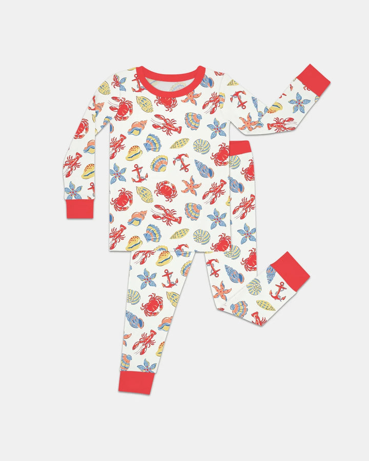 Catch Of The Day Family Matching Bamboo Two Piece Long Sleeve Pajama Set