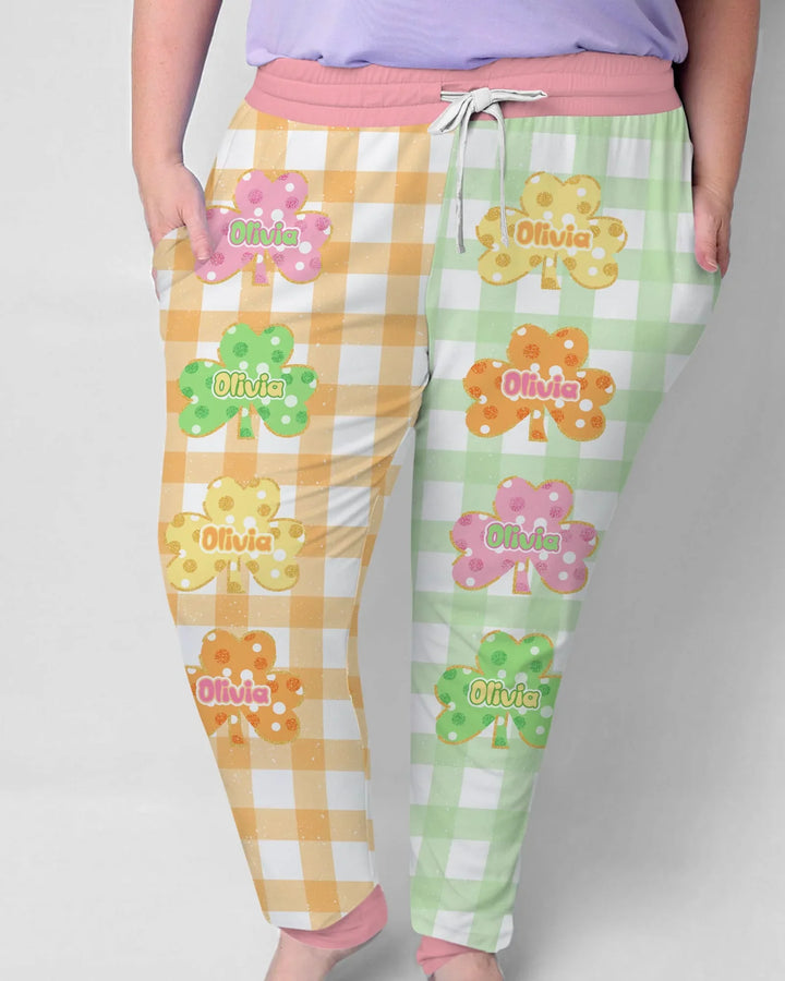 Lucky Shamrock Bamboo Women Pajama Set