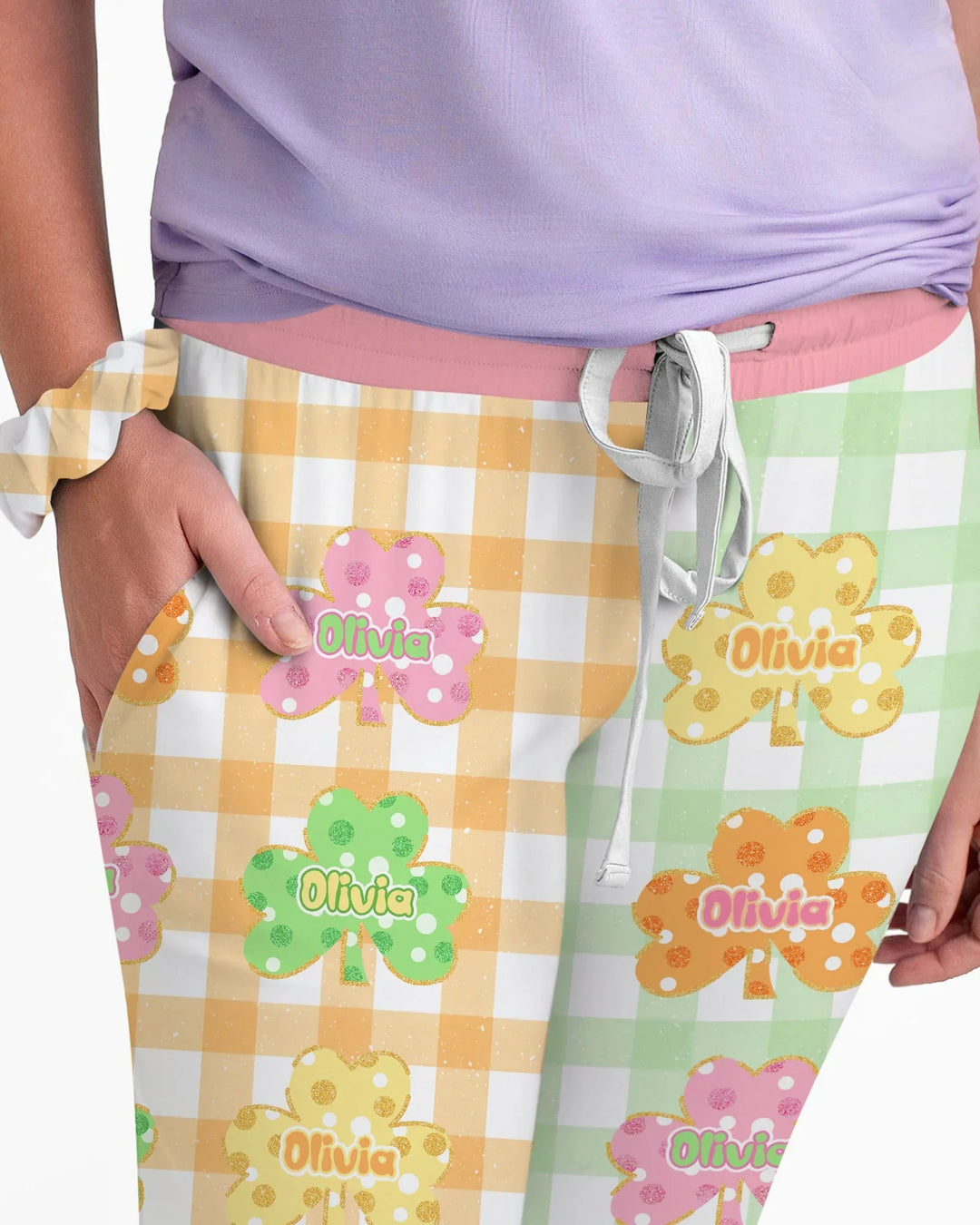 Lucky Shamrock Bamboo Women Pajama Set