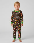 Santa Naughty Nice Bamboo Two Piece Long Sleeve Pajama Set
