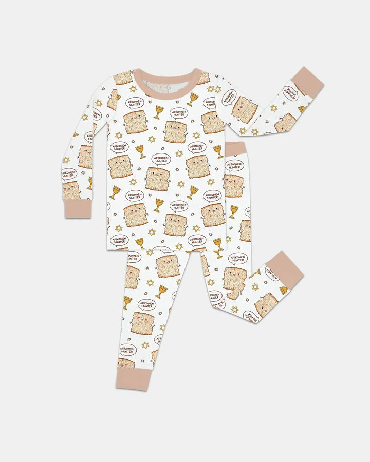 Afikomen Hunter Bamboo Two Piece Long Sleeve Pajama Set
