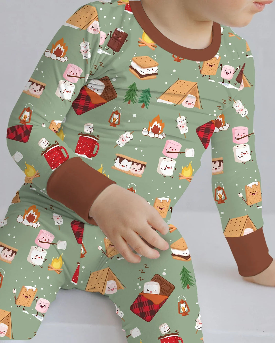 Campfire Bamboo Two Piece Long Sleeve Pajama Set