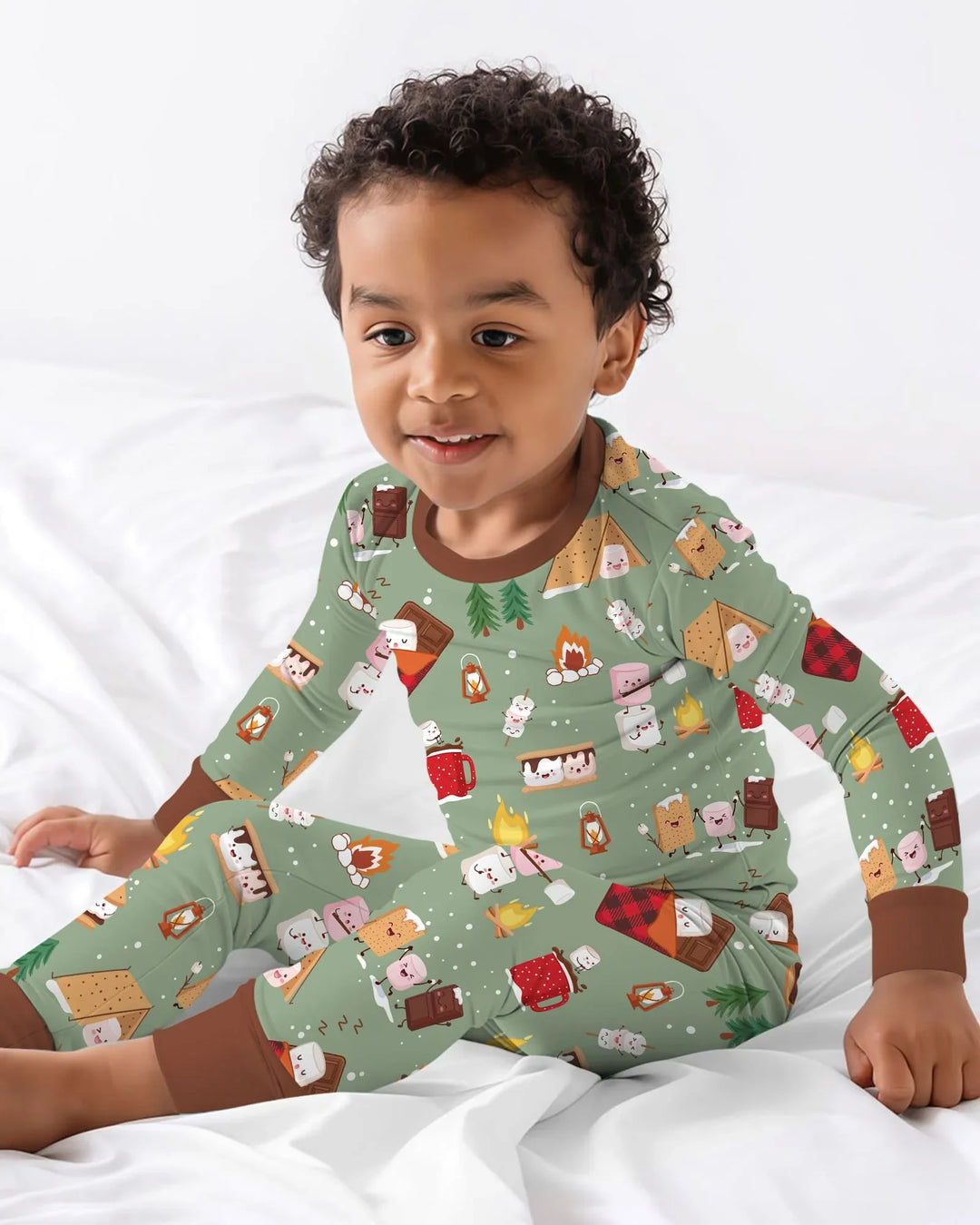 Campfire Bamboo Two Piece Long Sleeve Pajama Set
