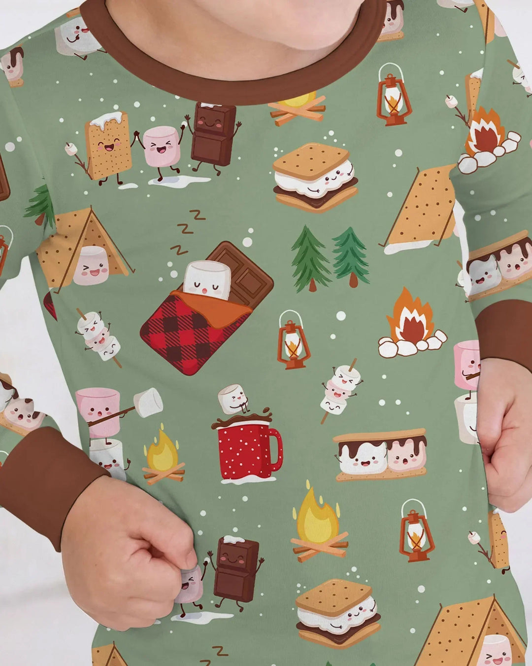 Campfire Bamboo Two Piece Long Sleeve Pajama Set