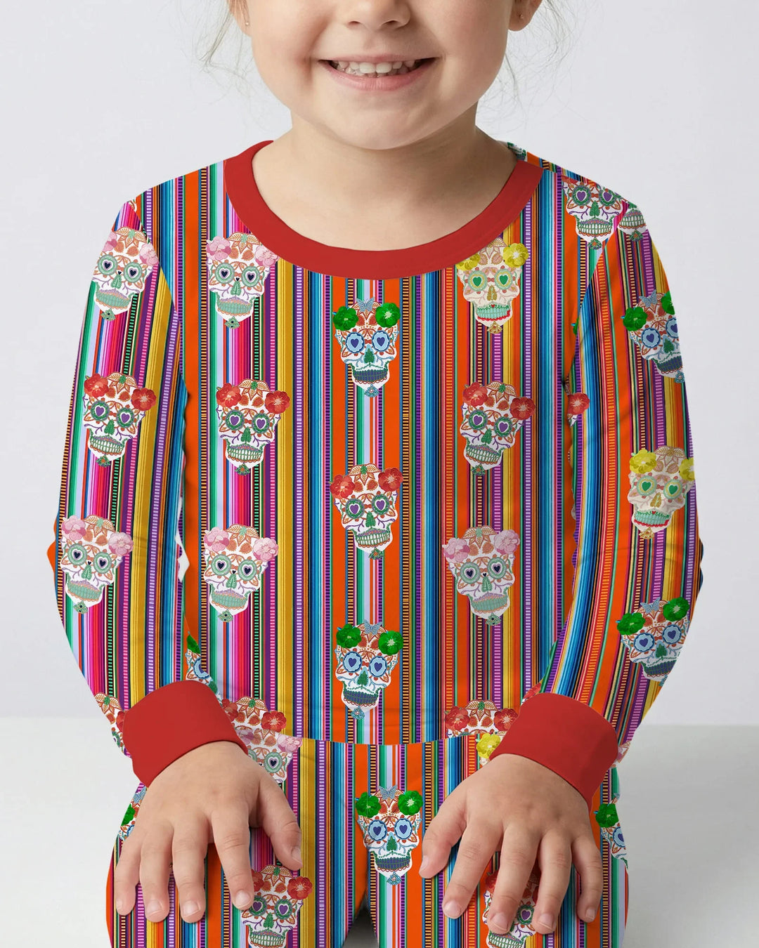 Cinco De Mayo Sparkle Two Piece Long Sleeve Pajama Set