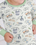 Ephesians 6:10-18 Armor of God Bamboo Two Piece Long Sleeve Pajama Set