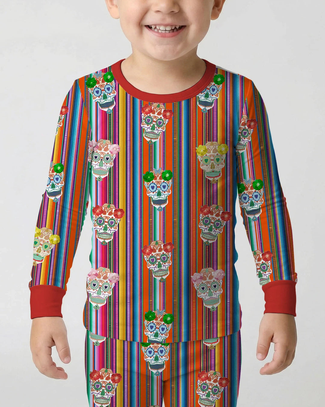 Cinco De Mayo Sparkle Two Piece Long Sleeve Pajama Set