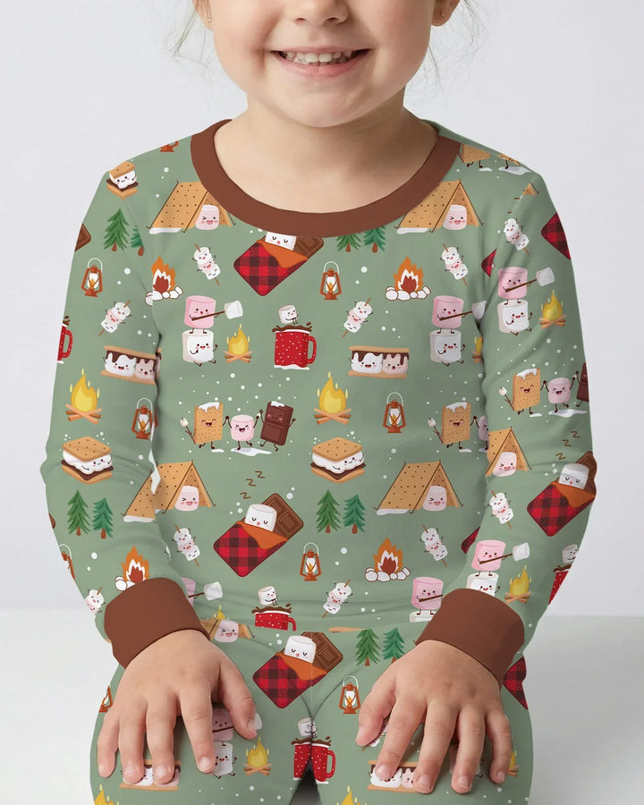Campfire Bamboo Two Piece Long Sleeve Pajama Set