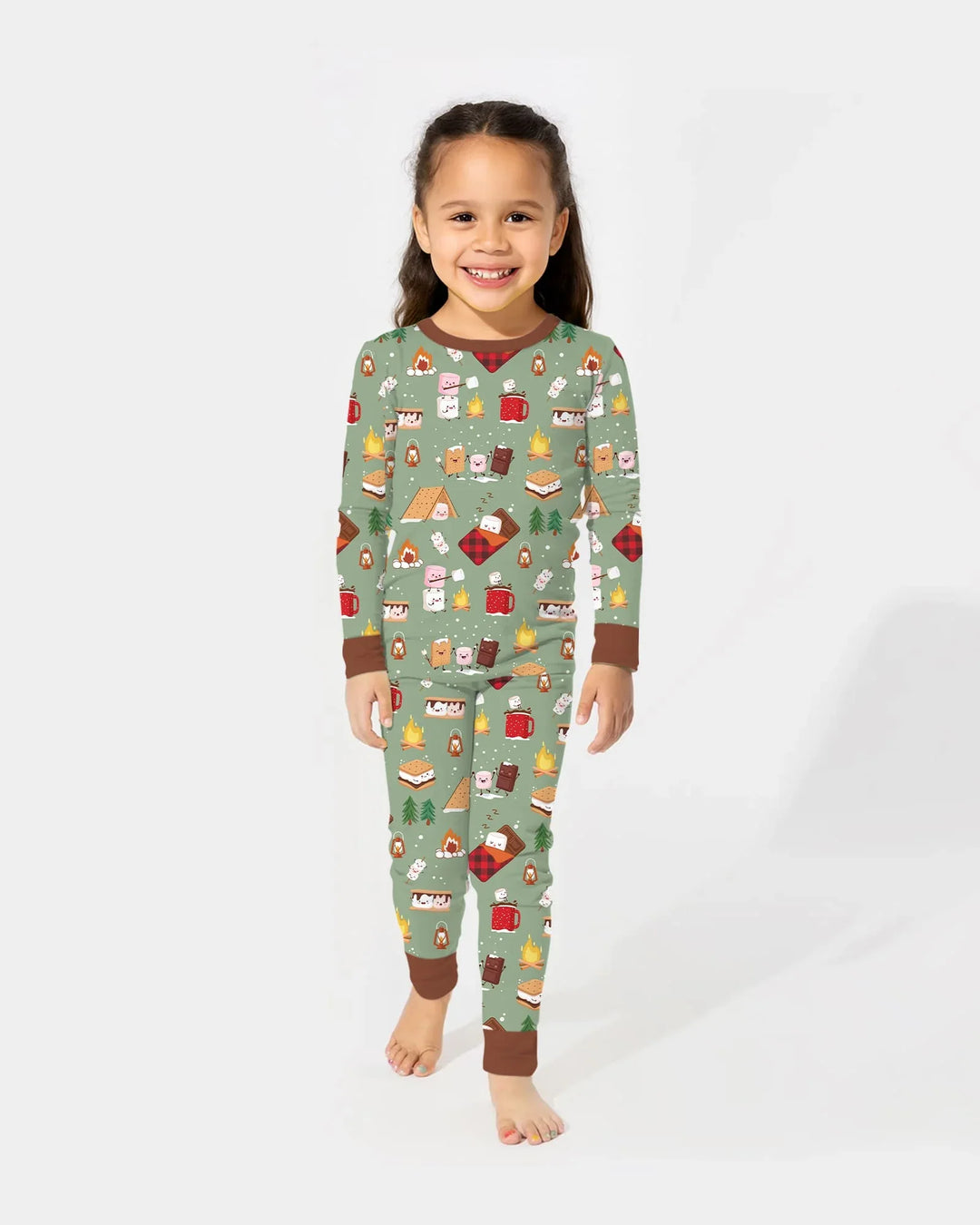 Campfire Bamboo Two Piece Long Sleeve Pajama Set