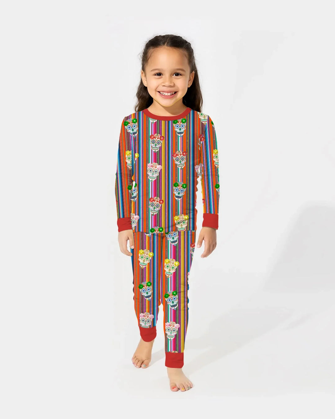 Cinco De Mayo Sparkle Two Piece Long Sleeve Pajama Set
