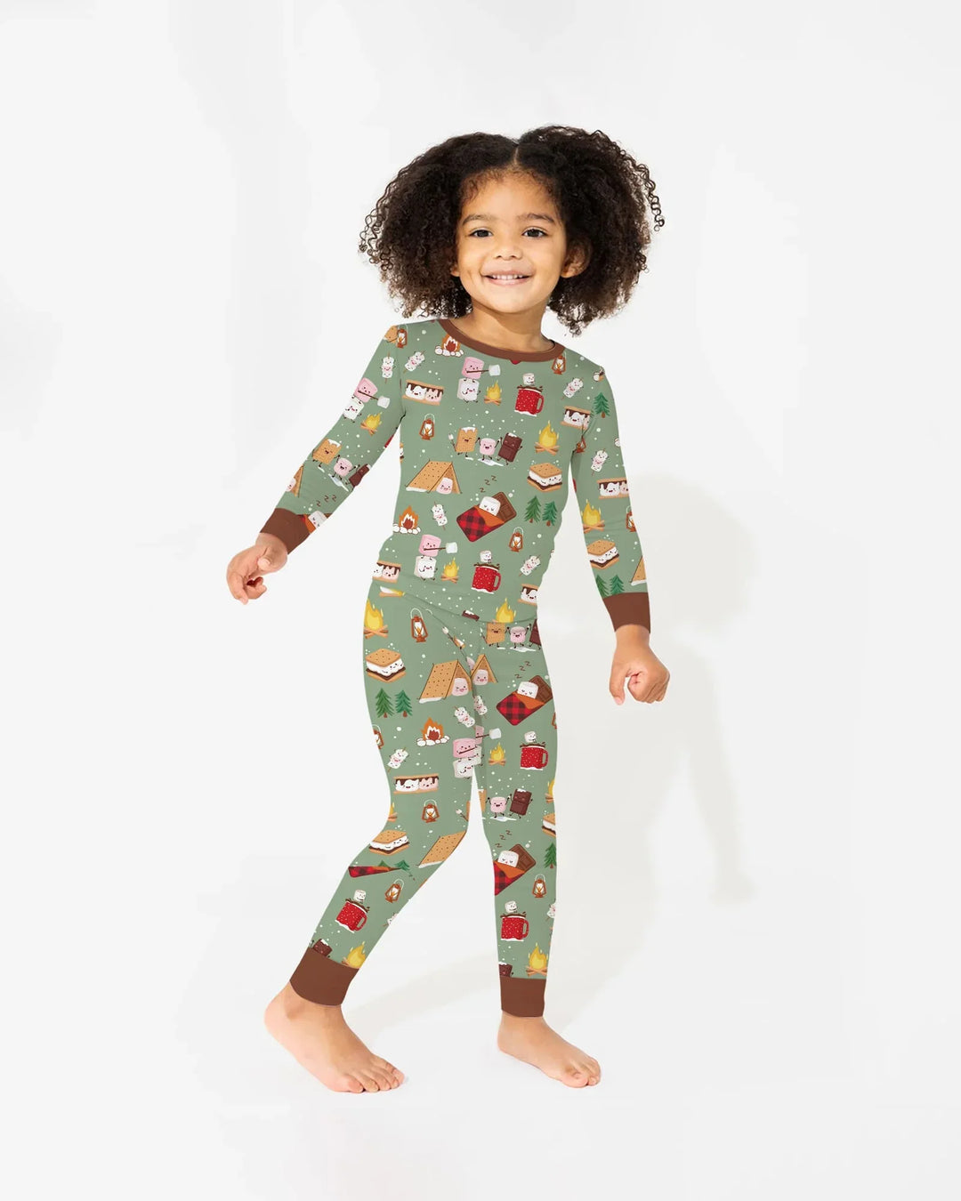 Campfire Bamboo Two Piece Long Sleeve Pajama Set
