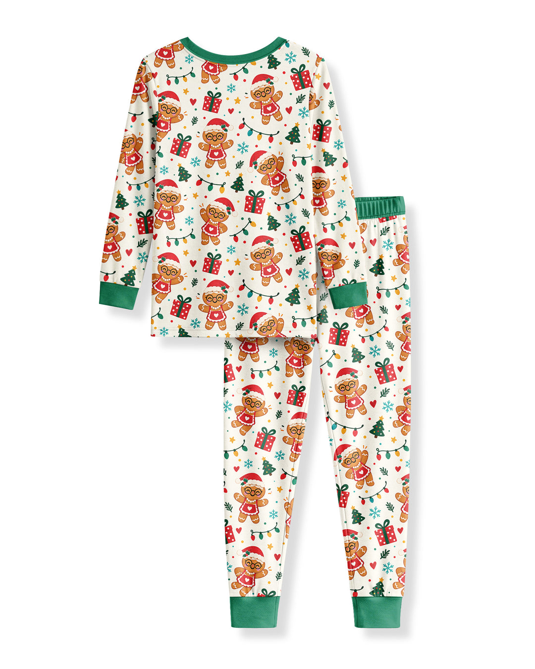 Who Needs Santa When I've Got Grandma Bamboo Two Piece Long Sleeve Pajama Set