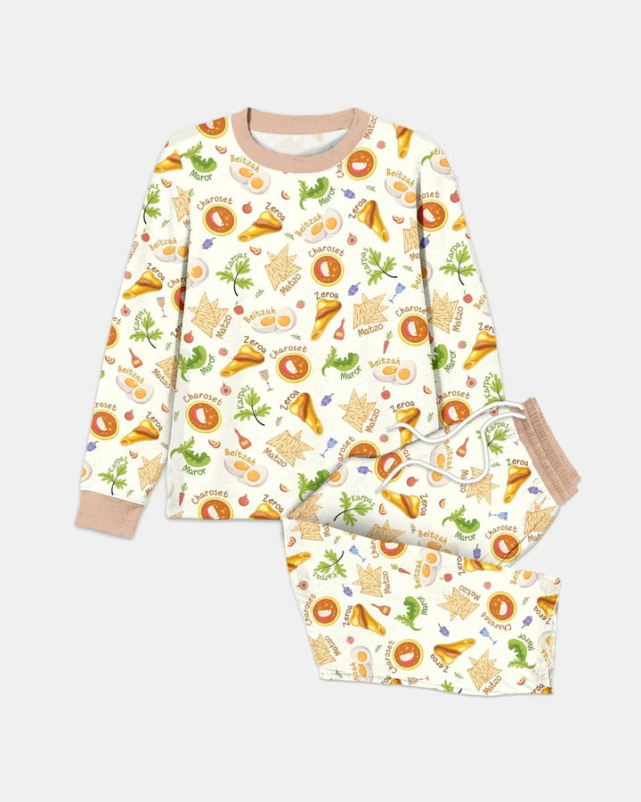 Happy Passover Family Matching Bamboo Men's Pajama Set