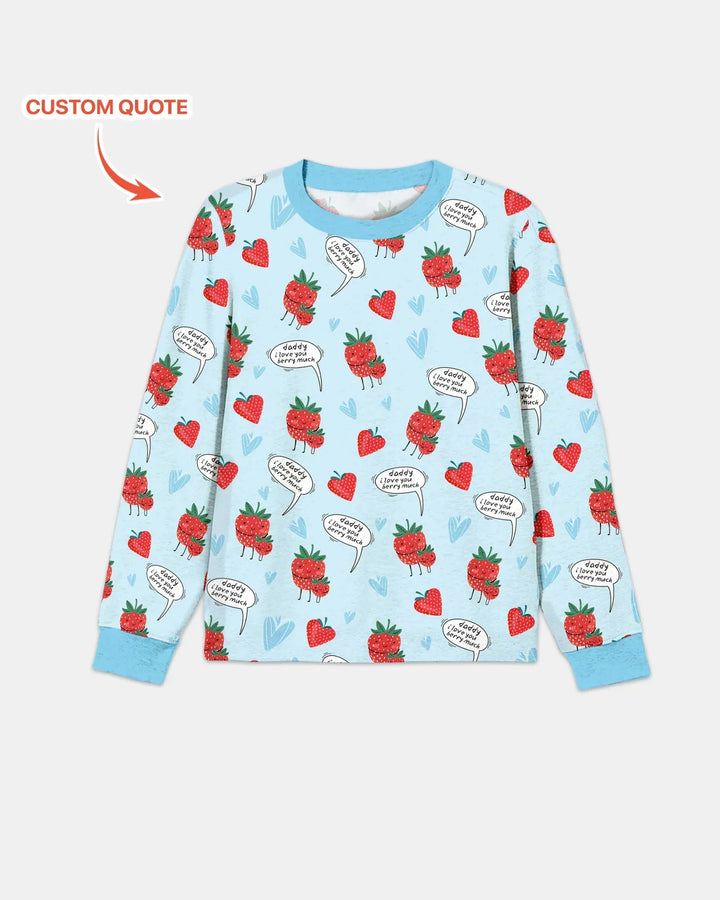 I love you berry much Bamboo Men's Pajama Set