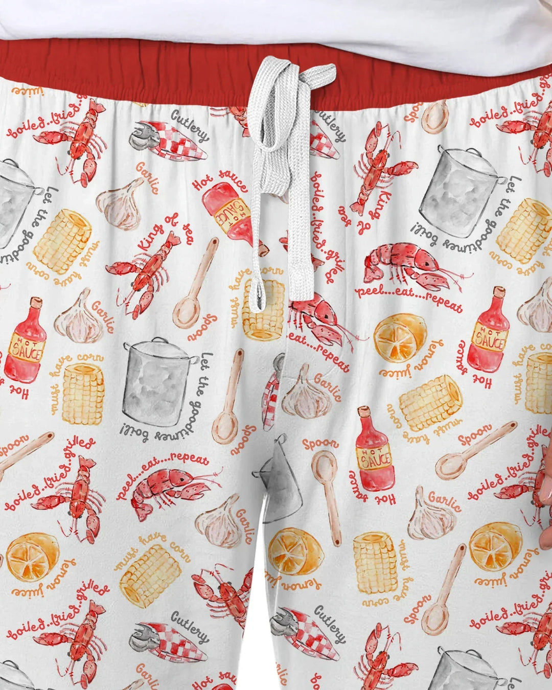 Crawfish Boil Bamboo Men's Pajama Set