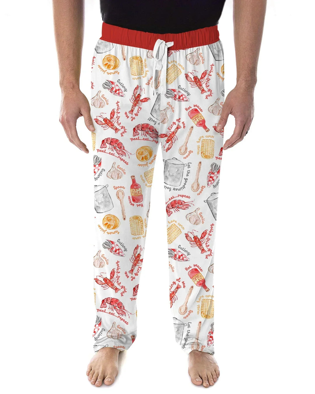 Crawfish Boil Bamboo Men's Pajama Set