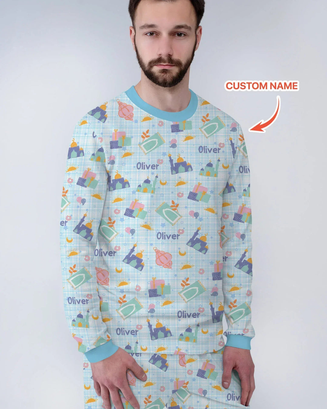 Ramadan and Eid Bamboo Men's Pajama Set