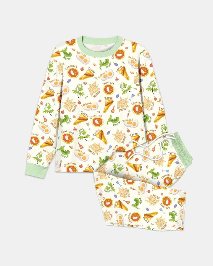 Happy Passover Family Matching Bamboo Men's Pajama Set