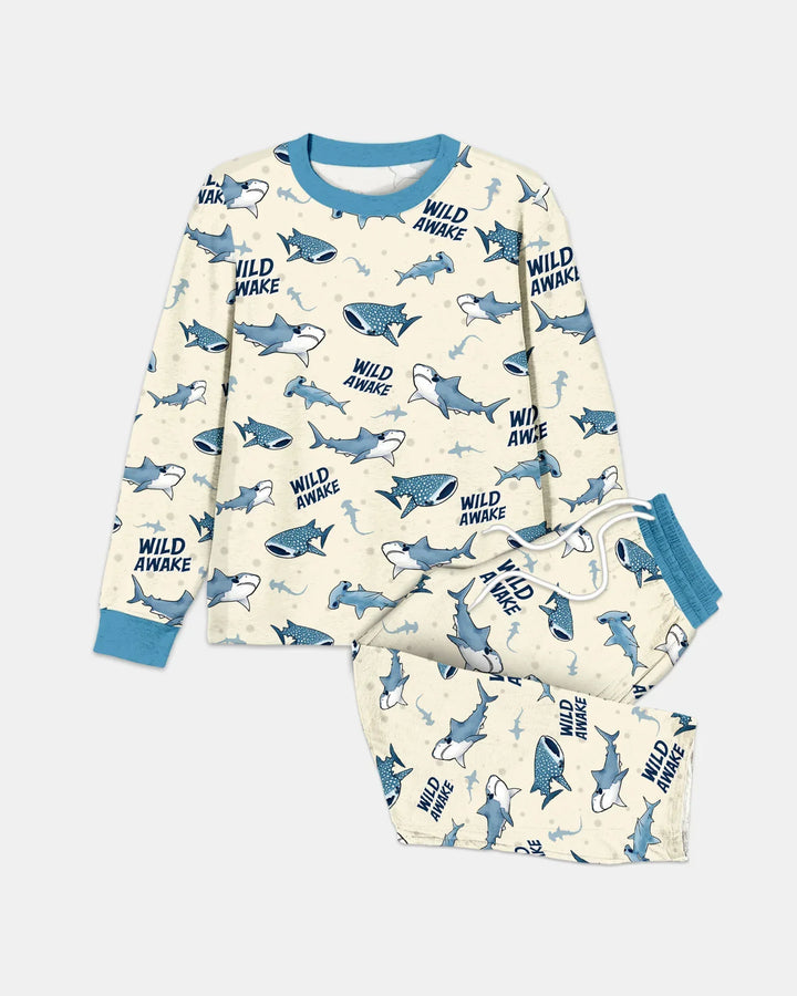 Wide Awake Matching Daddy & Me Bamboo Men's Pajama Set